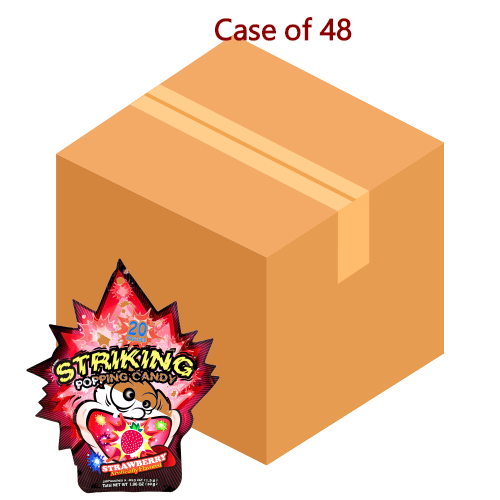 갤러리 뷰어에 이미지 로드, Striking Popping Candy - Strawberry-索勁爆炸糖-草莓味-30g-CANSK103-48