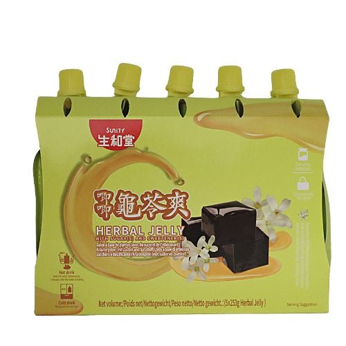 Load image into Gallery viewer, Sunity Herbal Jelly (Guillinggao) - Osmanthus & Honey-生和堂龜苓爽-桂花蜂蜜-5_253g-DES160
