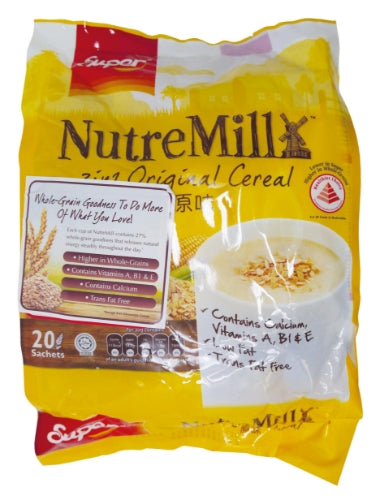 ギャラリービューアに画像を読み込む、Super NutreMill Cereal - Original-超級三合一原味麥片-20_30g-CREAL115
