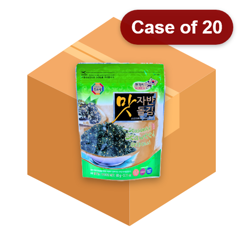 Load image into Gallery viewer, Surasang Seasoned Seaweed (Laver)-即食紫菜(海苔)-60g-SNACSR101-20