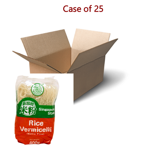 Load image into Gallery viewer, Swallows Singapore Rice Vermicelli-彩燕新加坡米粉-400g-NOO306-25