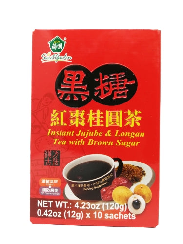 将图像加载到图库查看器中, Sweet Garden Jujube & Longan Tea with Brown Sugar-薌園黑糖紅棗桂圓茶-10_12g-IDRI509