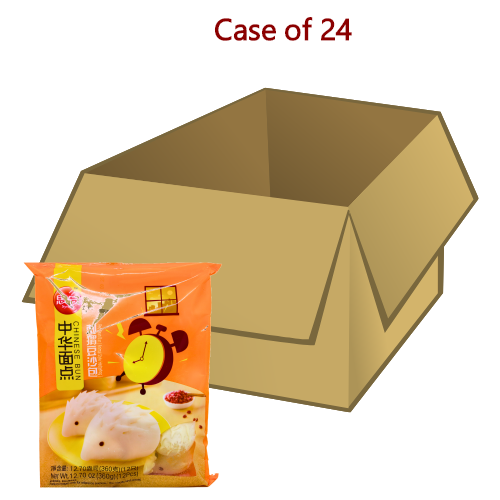 Load image into Gallery viewer, Synear Hedghog Red Bean Bun-思念刺猬豆沙包-360g-DIMSN108-24