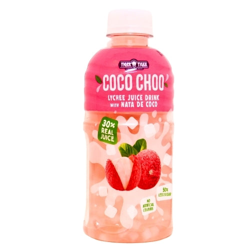 将图像加载到图库查看器中, TT Coco Choo Lychee Juice Drink with Nata De Coco-椰果荔枝味飲料-320ml-DRITT211