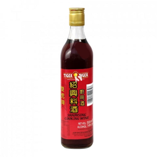 Tải hình ảnh vào trình xem Thư viện, TT Shao Hsing (Bottle) Cooking Wine-雙虎牌(樽裝)紹興料酒-500ml-WIN131