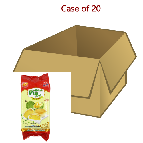 Load image into Gallery viewer, TanHueVien Durian & Mungbean Cake-越南新華園榴槤豆沙餅-400g-BISTHV101-20