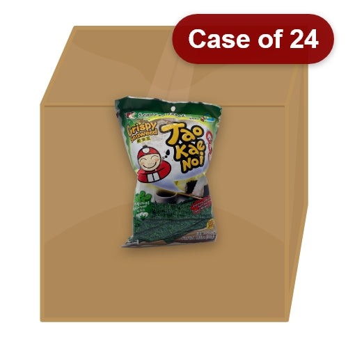 Load image into Gallery viewer, Tao Kae Noi Crispy Seaweed - Original-小老板日本紫菜 - 原味-32g-SNACTKN123-24