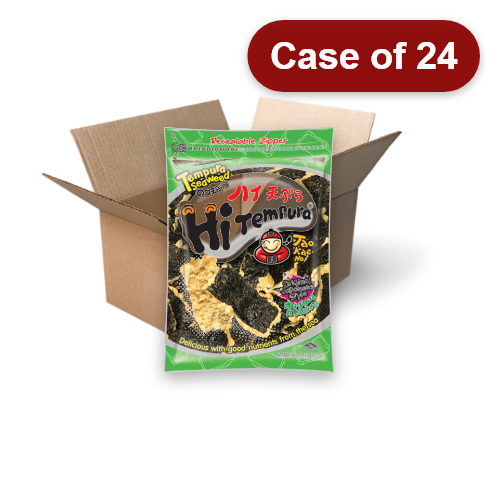 Load image into Gallery viewer, Tao Kae Noi Hi-Tempura Seaweed - Original-小老板天婦羅紫菜 - 原味-40g-SNACTKN101-24