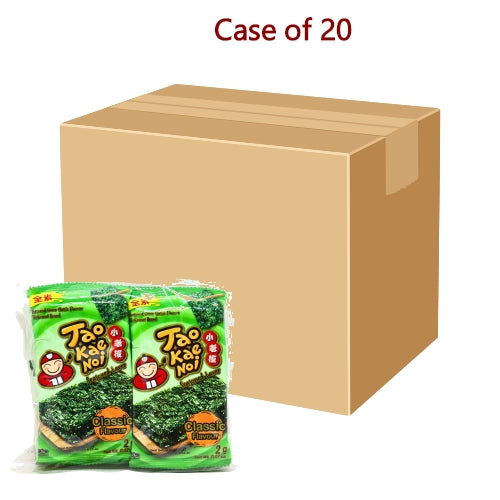 将图像加载到图库查看器中, Tao Kae Noi Roasted Seaweed - Classic (Korean Style)-小老板韓式紫菜 - 經典味-8_2g-SNACTKN253-20