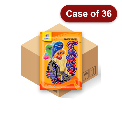 Load image into Gallery viewer, Taro Fish Snack - Barbecue-泰國燒烤味魚香絲-52g-SNACTA304-36