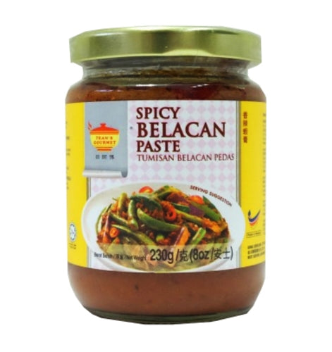 갤러리 뷰어에 이미지 로드, Tean's Gourmet Spicy Belacan Paste-田師傅香辣蝦膏-230g-SEA220