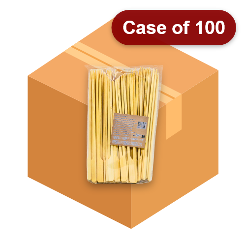 Load image into Gallery viewer, Teppo Gushi Bamboo Skewer 18cm-7吋日式竹簽-100pcs-SKEWTG7-100