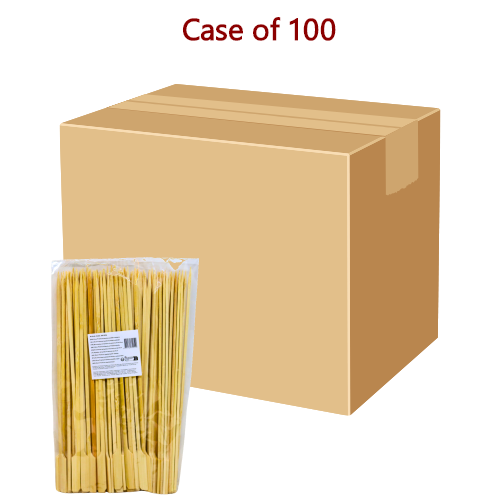Load image into Gallery viewer, Teppo Gushi Bamboo Skewer 25cm-10吋日式竹簽-100pcs-SKEWTG10-100