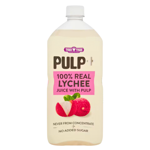 将图像加载到图库查看器中, Tiger Tiger 100% Lychee Juice with Pulp 1Ltr-泰國果肉荔枝汁-1ltrs-DRITT252