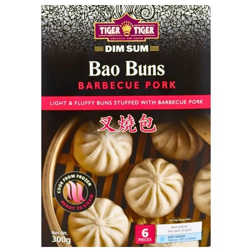 Load image into Gallery viewer, Tiger Tiger BBQ Pork Buns-雙虎牌叉燒包-6_50g-DIMTT101