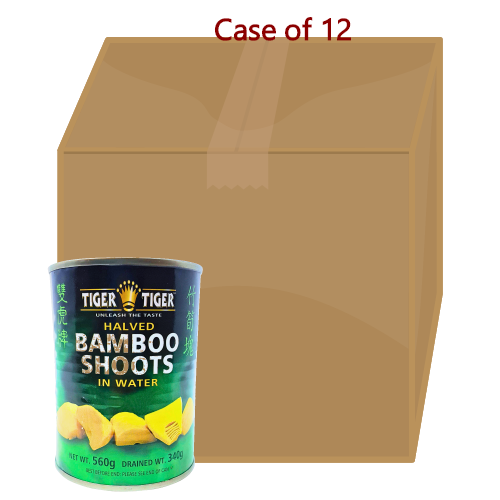 갤러리 뷰어에 이미지 로드, Tiger Tiger Bamboo Shoot Halves in Water-雙虎牌竹筍角-560g-BAM406-12