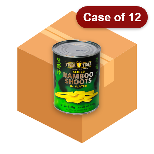 将图像加载到图库查看器中, Tiger Tiger Bamboo Shoot Slices in Water-雙虎牌竹筍片-560g-BAM411-12