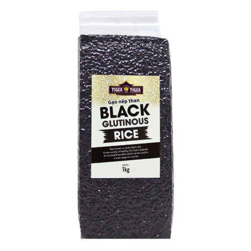Load image into Gallery viewer, Tiger Tiger Black GLutinous Rice-雙虎牌泰國黑糯米-1kg-RIC430