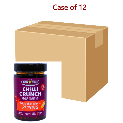 ギャラリービューアに画像を読み込む、Tiger Tiger Crispy Chilli Oil with Peanuts-雙虎牌辣三丁辣椒油-170g-CHITT106-12