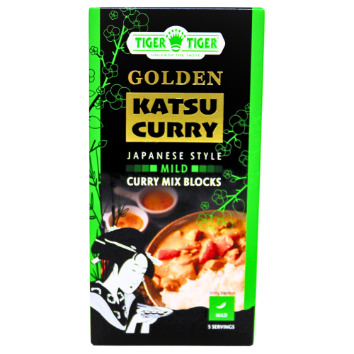 갤러리 뷰어에 이미지 로드, Tiger Tiger Golden Katsu Curry - Mild-日本咖喱醬 - 甘口-100g-CUR440