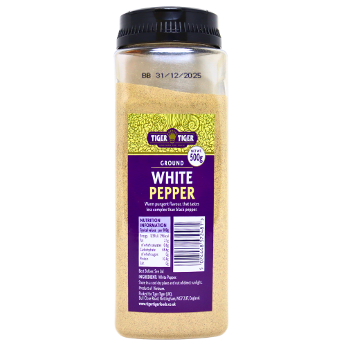 Load image into Gallery viewer, Tiger Tiger Ground White Pepper-雙虎牌白胡椒粉-500g-SPITT101