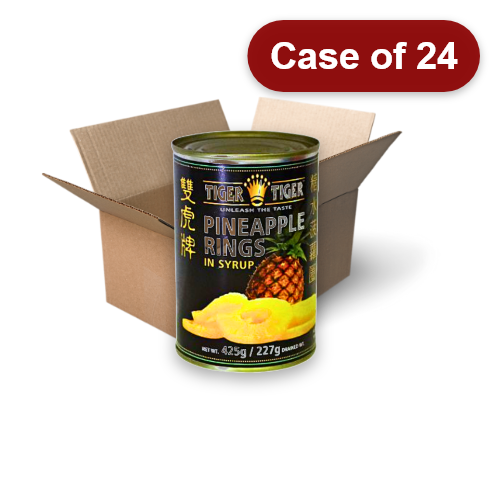 Load image into Gallery viewer, Tiger Tiger Pineapple Rings-雙虎牌菠籮圈-425g-PIN401-24