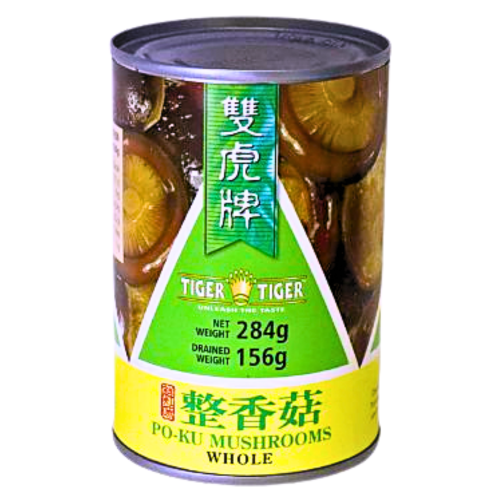 Load image into Gallery viewer, Tiger Tiger Po Ku Mushrooms-雙虎牌整香菇-284g-MSH204