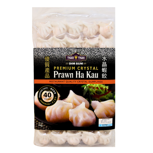โหลดรูปภาพเข้าสู่ตัวดูแกลเลอรี, Tiger Tiger Premium Ha Kau - Catering-雙虎牌蝦餃 (大盒)-1kg-DIMTT202