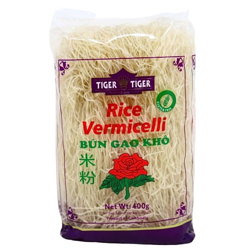 โหลดรูปภาพเข้าสู่ตัวดูแกลเลอรี, Tiger Tiger Rice Vermicelli-雙虎牌米粉-400g-NOO363