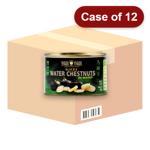ギャラリービューアに画像を読み込む、Tiger Tiger Water Chesnut Sliced-雙虎牌清水馬蹄片-227g-WAT151-12