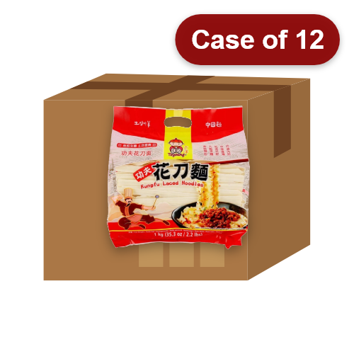 Load image into Gallery viewer, ToYoung Kungfu Laced Noodles-土小洋牌功夫花刀面-1kg-DNOOTOY151-12