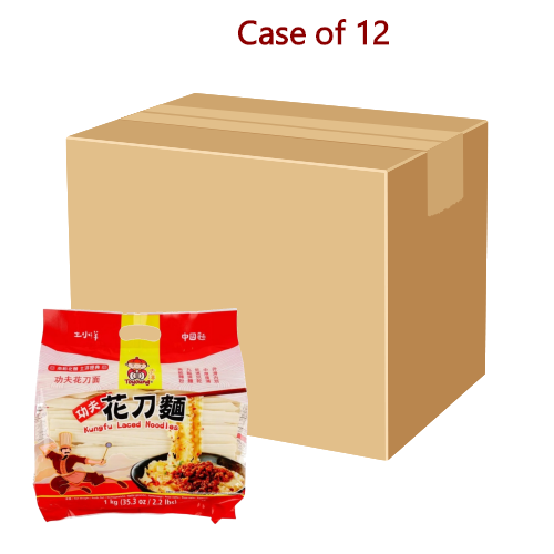 Load image into Gallery viewer, ToYoung Kungfu Laced Noodles-土小洋牌功夫花刀面-1kg-DNOOTOY151-12