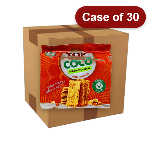 Load image into Gallery viewer, Top Coco Coconut Cracker - Peanuts-越南椰子餅乾-花生味-150g-BISTC102-30