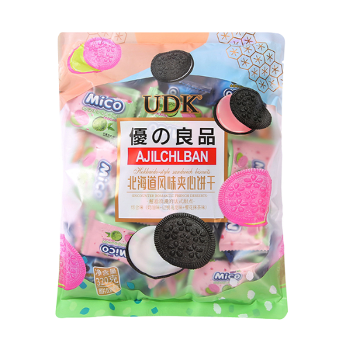 Load image into Gallery viewer, UDK Hokkaido Cookies - Assorted-北海道風味夾心餅乾-什錦味-320g-BISUDK101