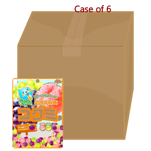 โหลดรูปภาพเข้าสู่ตัวดูแกลเลอรี, UHA Kogumi Gummy Qoo-味覚糖混合水果味迷你軟糖-63g-CANUHA103-6