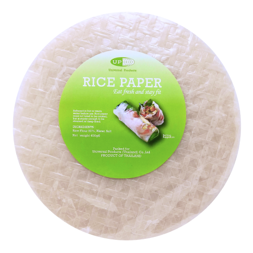 Load image into Gallery viewer, UP Rice Paper 22cm-8.5"越南米紙-400g-WRAP512