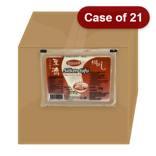 갤러리 뷰어에 이미지 로드, Unicurd Food Silken Tofu (Red)-統一日本嫩滑豆腐(紅)-300g-TOFU103-21