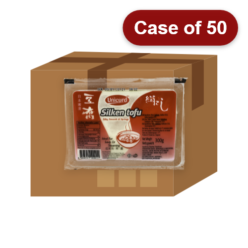 갤러리 뷰어에 이미지 로드, Unicurd Food Silken Tofu (Red)-統一日本嫩滑豆腐(紅)-300g-TOFU103-50