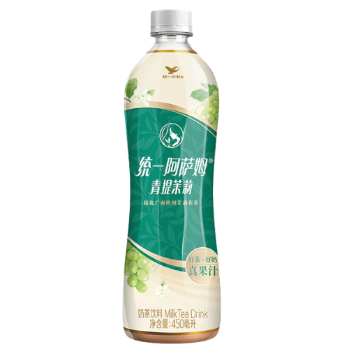 갤러리 뷰어에 이미지 로드, Unif Assam Milk Tea - Grape & Jasmine Flavour-統一阿薩姆奶茶-青提茉莉-450ml-DRIU212