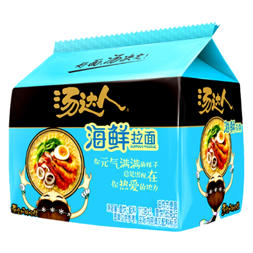 Load image into Gallery viewer, Unif Soup Daren - Seafood Ramen-統一湯達人 海鮮拉麵-5_113g-INU207