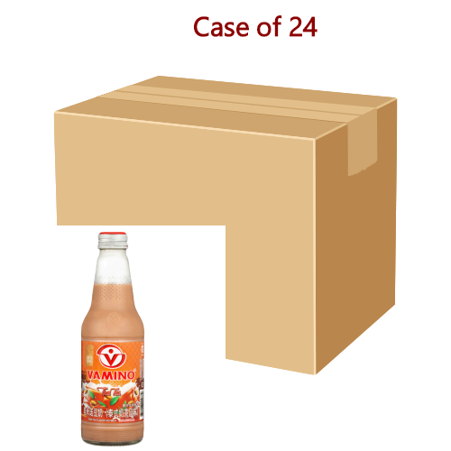 Load image into Gallery viewer, Vamino Soymilk - Thai Tea Flavour-泰國豆奶-泰式奶茶風味-300ml-DRIVA103-24