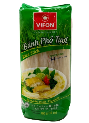 Load image into Gallery viewer, Vifon Rice Stick - Gluten Free (Banh Pho Tuoi)-威風越南河粉(無麩質)-400g-NOO452