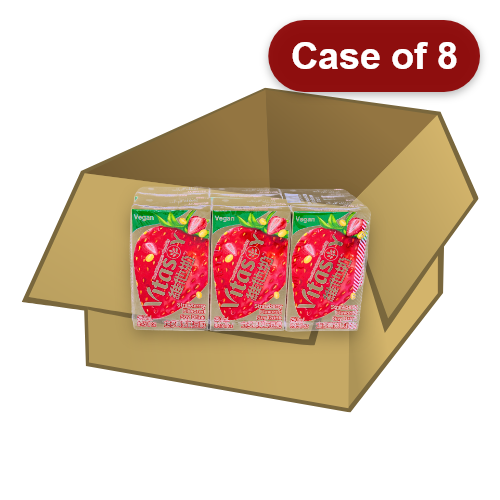 Load image into Gallery viewer, Vita Strawberry Flavoured Soy Drink-維他士多啤梨味豆奶-6_250ml-DRIV125-8