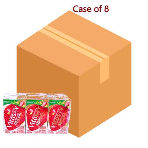 将图像加载到图库查看器中, Vita Strawberry Flavoured Soy Drink-維他士多啤梨味豆奶-6_250ml-DRIV125-8