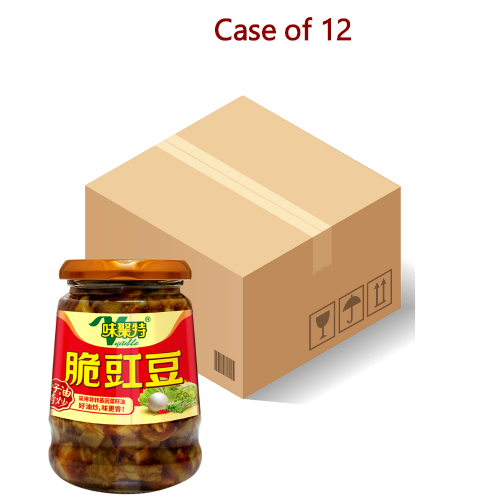 将图像加载到图库查看器中, WJT Crisp Cowpea - Jar-味聚特脆豇豆-328g-PRE674A-12