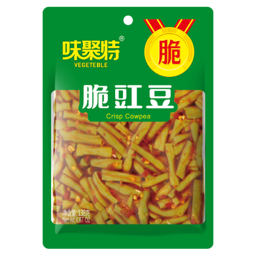 Load image into Gallery viewer, WJT Crisp Cowpea - L-味聚特脆豇豆-138g-PRE674