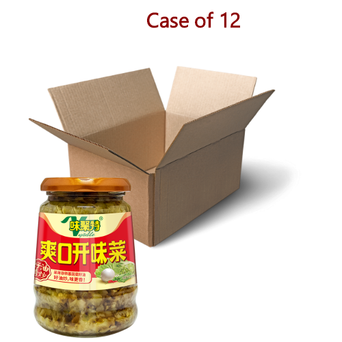 将图像加载到图库查看器中, WJT Pickled Vegetables-味聚特開味菜-328g-PRE945-12