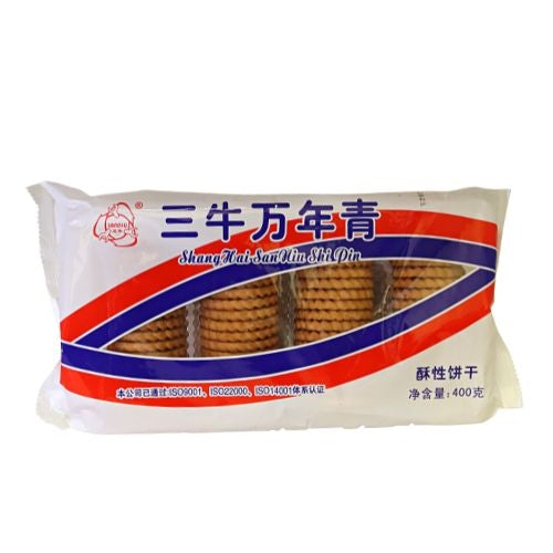 Load image into Gallery viewer, WNQ Crispy Biscuit-萬年青酥性餅乾-400g-BISWNQ102