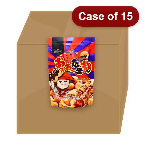 갤러리 뷰어에 이미지 로드, WYC Puffed Ball-Japanese Takoyaki-霧隱城大玉丸-章魚燒-100g-SNACWYC101-15