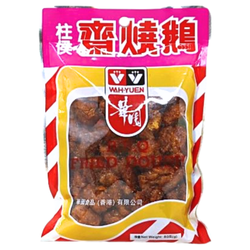 Load image into Gallery viewer, Wah Yuen BBQ Fried Dough-華園柱侯齋燒鵝-80g-SNACWY102